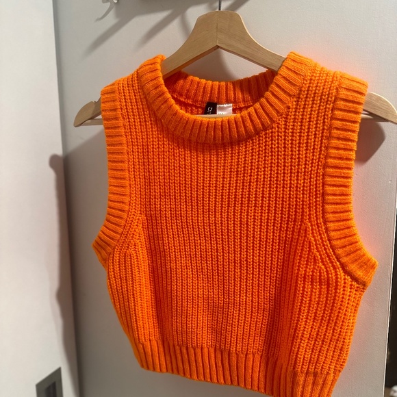 H&M Sweaters - H&M Orange Vest. - New with Tags